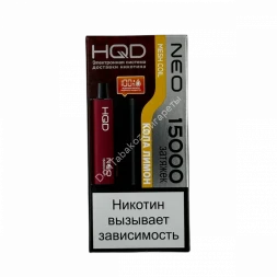 Электронная сигарета  HQD NEO 15000 (Кола лимон) оптом 