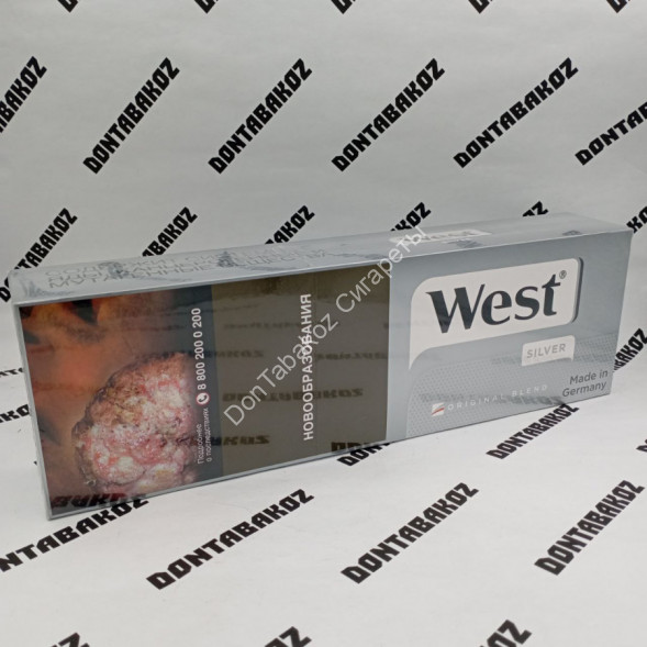 Сигареты West Silver Dutу Free Германия Оптом 