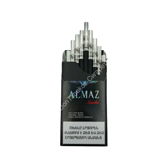 Сигареты Almaz Black Super Slims оптом 