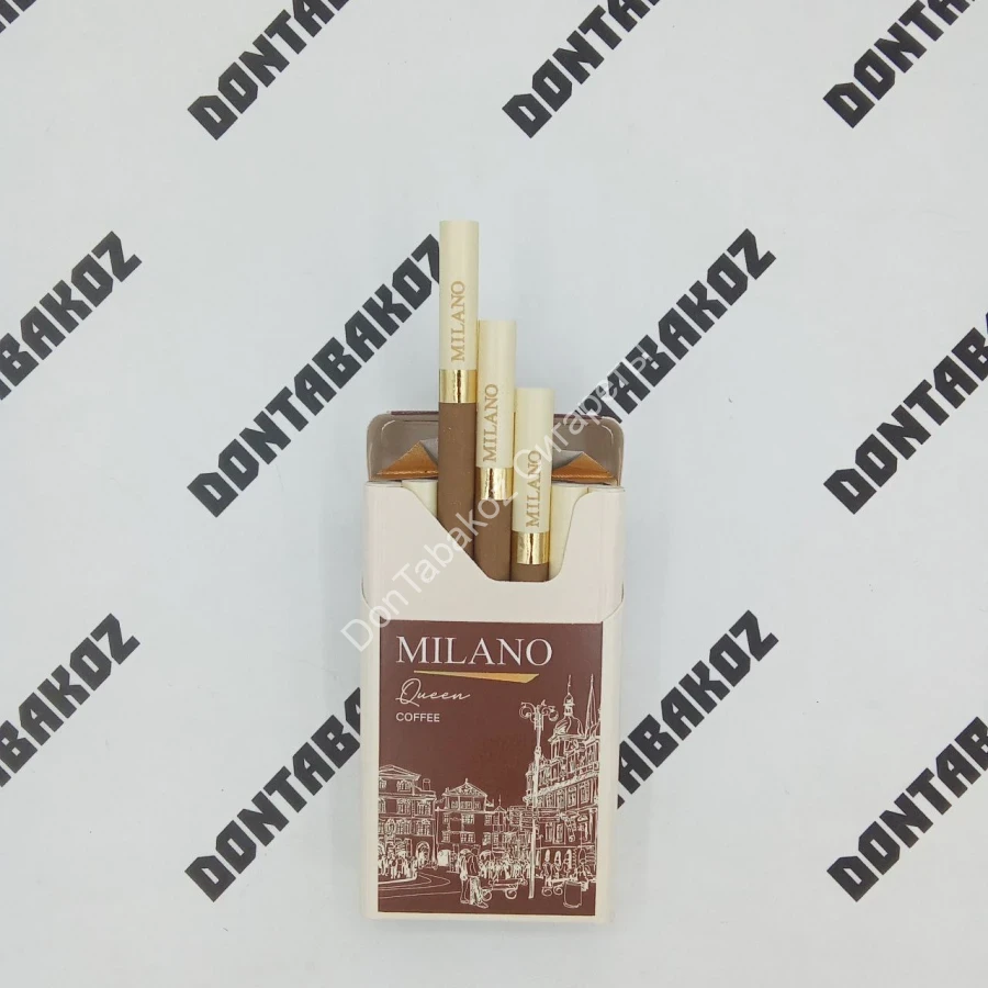Сигареты Милано (Milano) Queen Coffee Compact Оптом купить без предоплаты  со склада в Москве | От одного блока