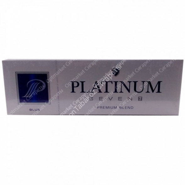 Сигареты Платинум Севен (Platinum Seven) Blue оптом 