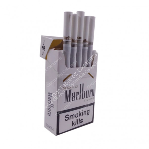 Сигареты Мальборо (Marlboro) Gold Lights duty free оптом 