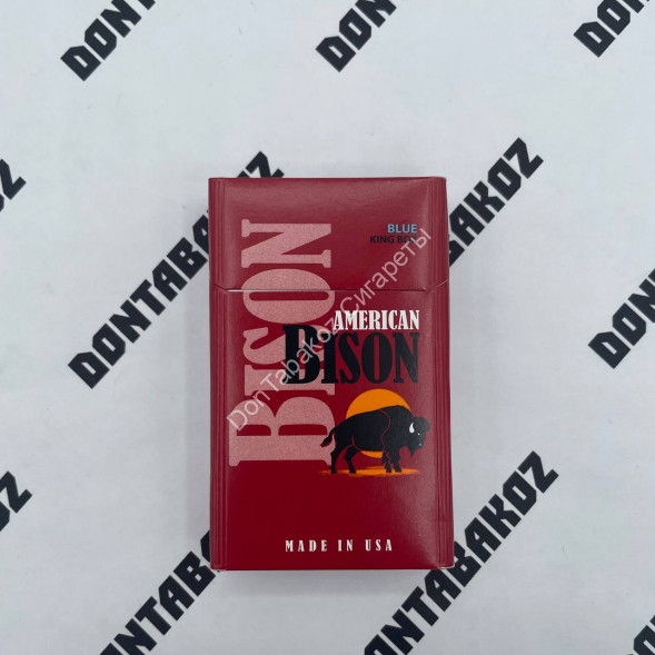 Сигареты American Bison Blue King Box Микс 