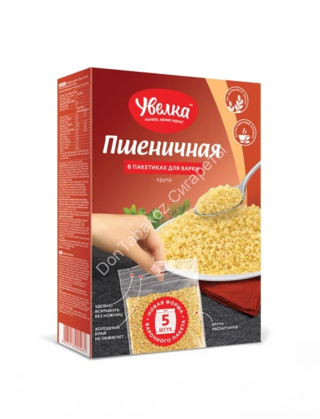 Крупа пшеничная в пакетах Увелка 400г оптом 