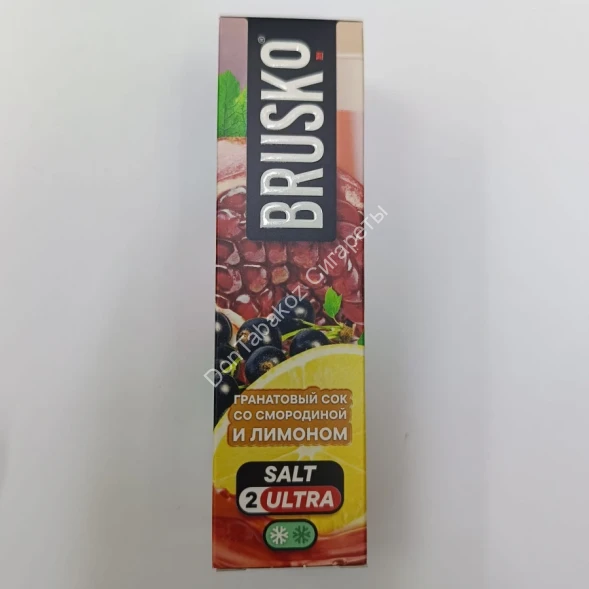 Жидкость BRUSKO SALT 50мг Гранатовый Сок со Смородиной и Лимоном 35мл  Оптом   