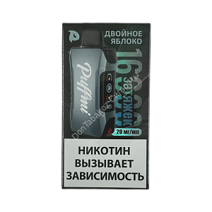 Электронная сигарета Puffmi Tank 16000 Двойное яблоко 20мг ОПТОМ      
