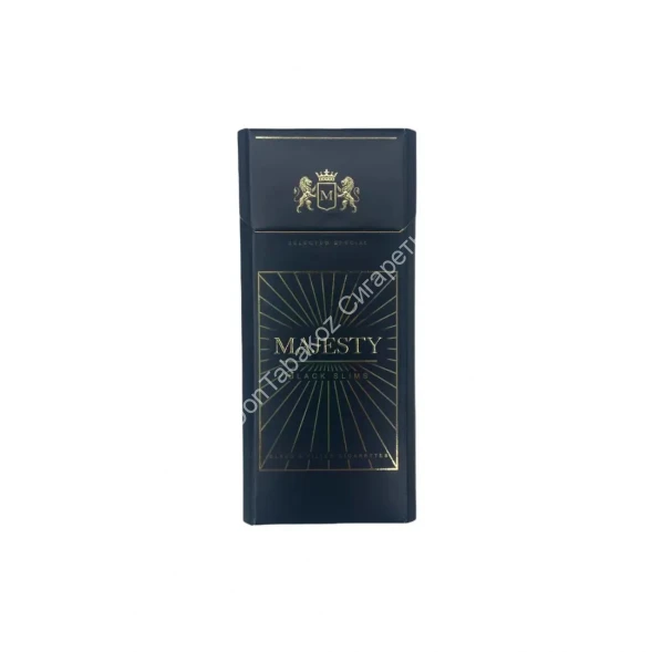 Сигареты Majesty Black Slims оптом 