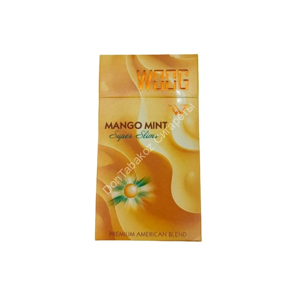 Сигареты Woog Mango Mint Super Slims микс 