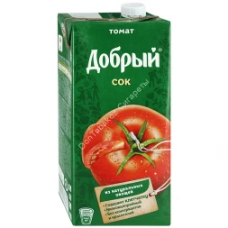 Сок Добрый томатный 2 л оптом