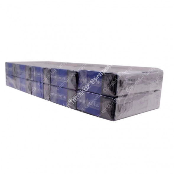 Сигареты PHILIP MORRIS Dark Blue оптом 