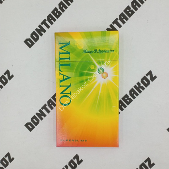 Сигареты Милано (Milano) Mango Applemint Super Slims Оптом 