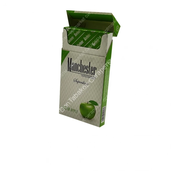 Сигареты Manchester (Манчестер) Green Apple Superslims МИКС 