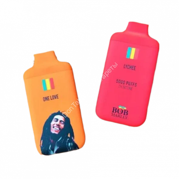Электронная сигарета  Bob Marley Арбуз 5000 затяжек 0% (без никотина) оптом 