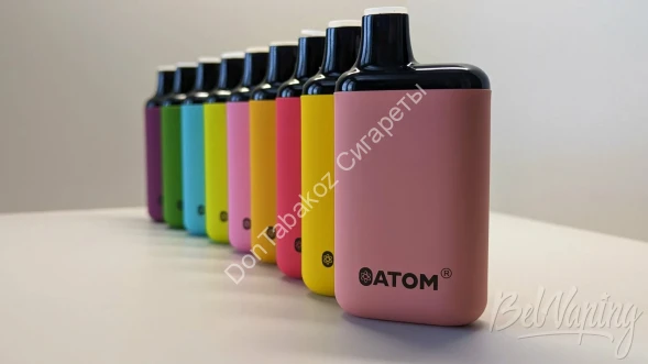 Электронная сигарета ATOM Good + черника малина вишня 8500 оптом  