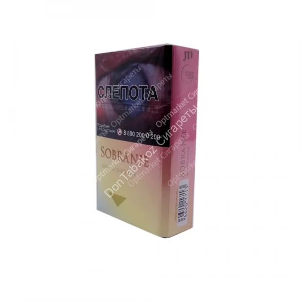 Сигареты Sobranie Gold King Size МИКС 