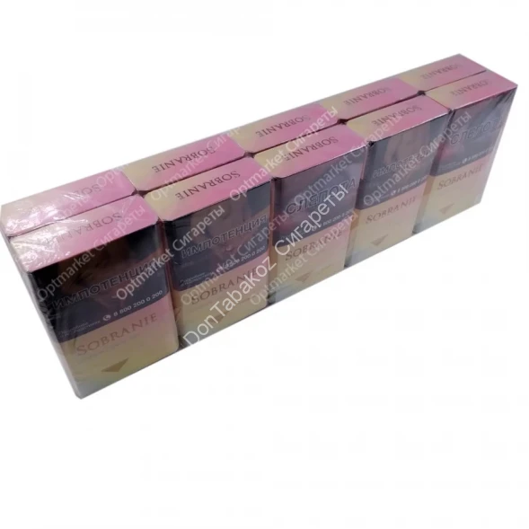 Сигареты Sobranie Gold King Size МИКС 