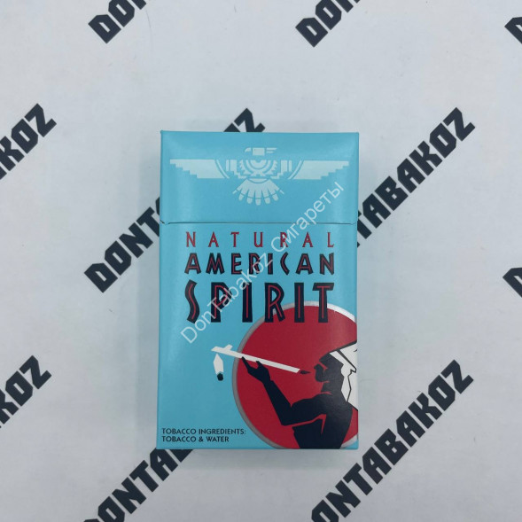 Сигареты American Spirit Full Bodied Taste Natural Tobacco Blue (USA)Оригинал Микс 