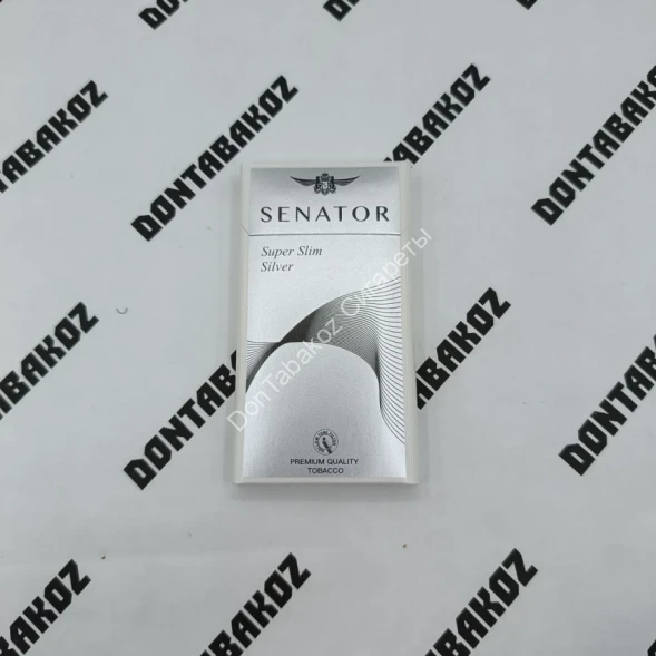 Сигареты Senator Superslim Silver (Сенатор Суперслим Сильвер) оптом   