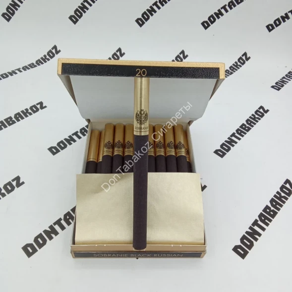 Сигареты Sobranie Black Russian Микс 