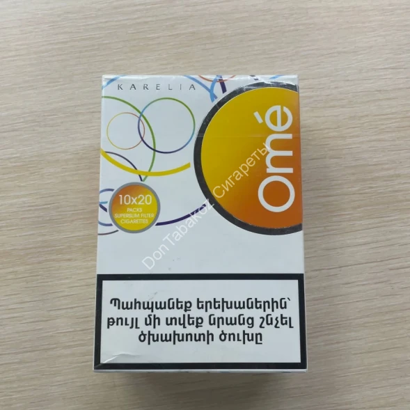 Сигареты Ome Orange Superslims 100mm KARELIA Оптом 