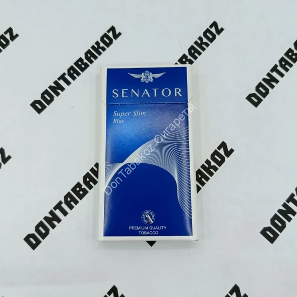 Сигареты Senator SuperSlim Blue (Сенатор Суперслим Блю) оптом    