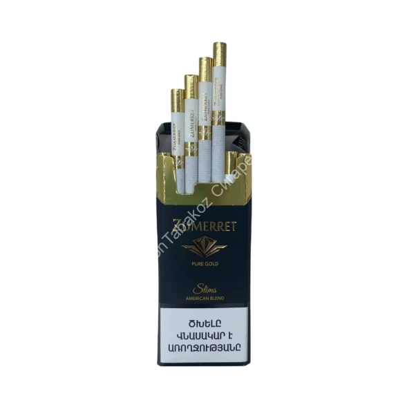 Сигареты Zumerret Pure Gold Slims микс 