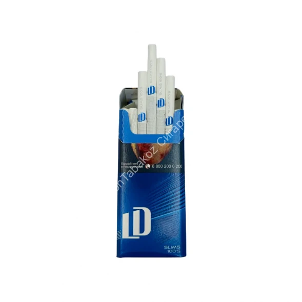 Сигареты LD Slims 100's Blue Оригинал оптом 