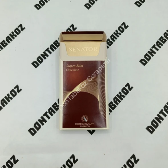 Сигареты Senator Chocolate Superslim (Сенатор Шоколад Суперслим) оптом 