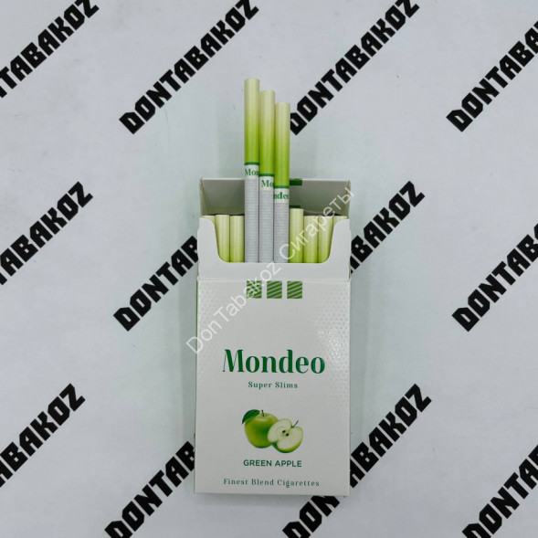 Сигареты Mondeo Green Apple SuperSlims Оптом 