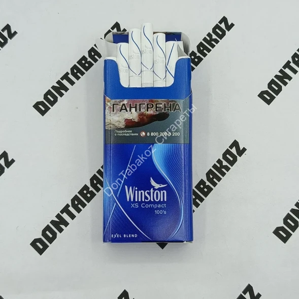 Сигареты Winston XS Compact 100's Blue (Винстон ХС Компакт 100) оптом 