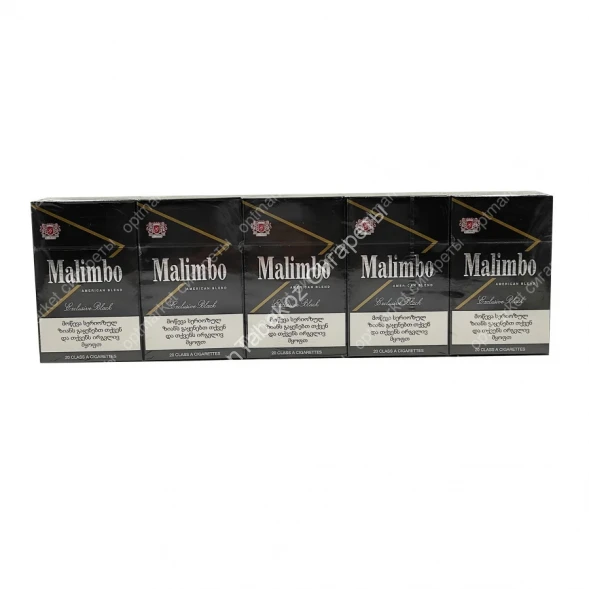 Сигареты Malimbo Exclusive Black оптом 